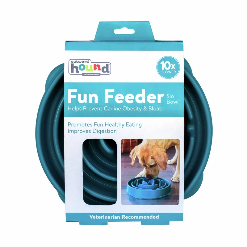 Outward Hound Fun Feeder Drop türkis L Rabatt
